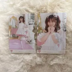 イコラブ 生写真 バレエコア 8周年 大場花菜 セミコンプ ヨリ チュウ