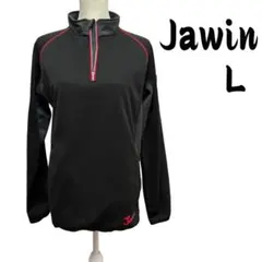 Jawin ラミネートロングスリーブ　防寒着　ブラック Lのサムネイル