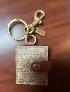 COACH シグネチャー キーリング IDケース