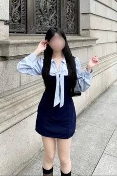 Kerry レイヤードシャツワンピース