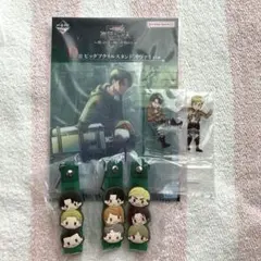 【新品未開封】一番くじ 進撃の巨人 リヴァイ アクスタセット