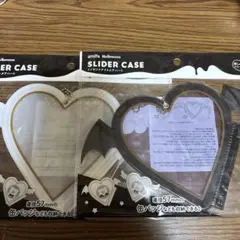 アミファ ハロウィン SLIDER CASE 缶バッジ用 白黒セット