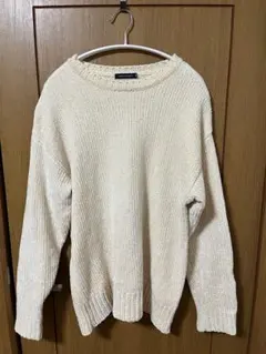 アーバンリサーチ　ニット　ホワイト　Lサイズ