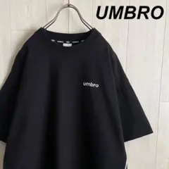 アンブロ UMBRO 刺繍ロゴ プリント ビッグロゴ 半袖 Tシャツ M