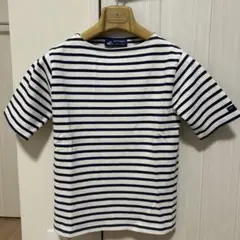 【美品】SAINT JAMES セントジェームス　ストライプ 半袖カットソー