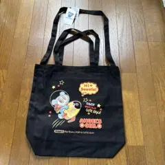 エンジェルブルーナカムラくん　2wayトートバッグ（黒）