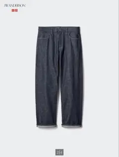 ユニクロ JW ANDERSON ストレートジーンズ セルビッジ 30