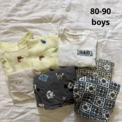 80cm-90cm 男の子 お部屋着セット