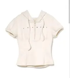 最安】Andmary Willow heart charm tops ivory - メルカリ