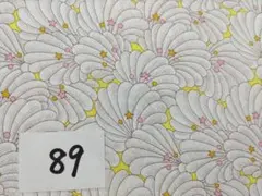 89、3月SALE開催中　リバティ　ポワレシェル　イエロー　27×35cm