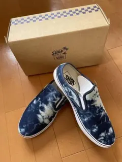 新品未使用 VANS SURF スリッポン ネイビー/ホワイト