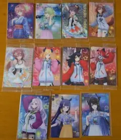 ホロライブ　ウエハースカード　11枚まとめ売り