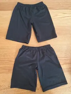 ブラック無地スパッツ M　１分丈