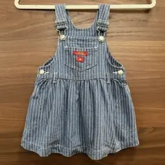【baby gap】 80 ジャンパースカート ヴィンテージ デニムワンピース