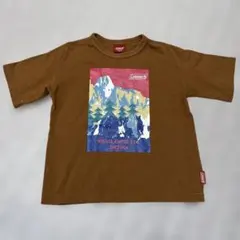 Coleman キッズTシャツ ブラウン 半袖　110㎝のサムネイル