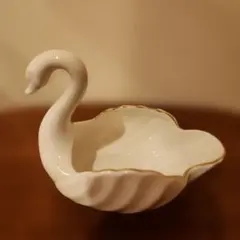 Francfranc フランフラン♡スワンボウル 小物入れ 陶器製のサムネイル