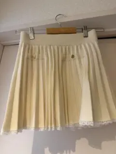 ナイスクラップ NICE CLAUP ニットプリーツスカート