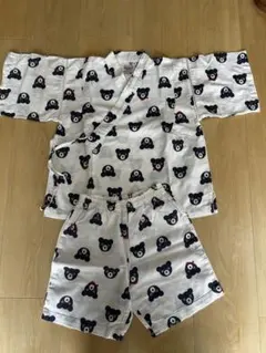 ミキハウス甚平110 ダブルビー