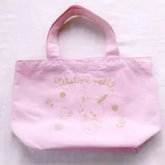 サンリオ　ウィッシュミーメル　トートバッグ　ピンク