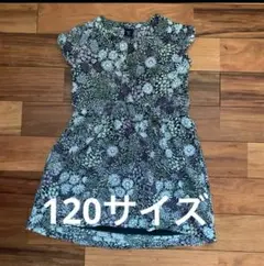 GapKids 花柄 半袖ワンピース 120