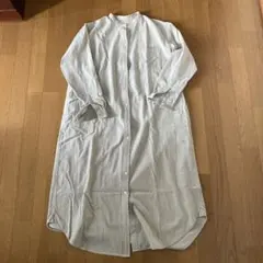 コーデュロイシャツワンピース