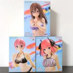 五等分の花嫁 一花・二乃・三玖 フィギュア