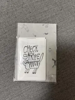 CHECK&STRIPE　トラネコ手芸店 プリントタグセット