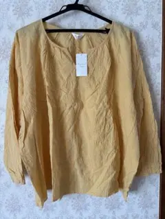 【新品】 　サマンサモスモス　SM2 袖シャーリングギャザーブラウス