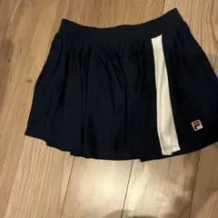 FILA ネイビー プリーツスカート Mサイズ