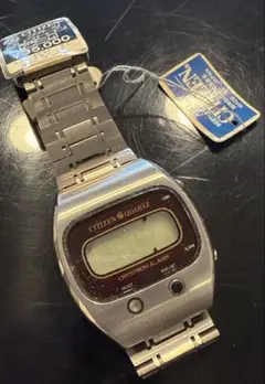 CITIZEN CRYSTRON ALARM デジタル腕時計