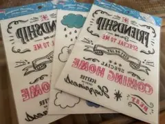 ステッカー シール 傘 傘用 デコレーション オリジナル 新品未使用 未開封