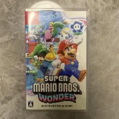 【マリオワンダー】若干箱は日焼けあり