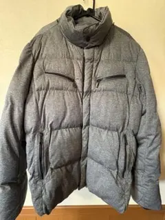 AZUL by moussy グレー ダウンジャケット XL
