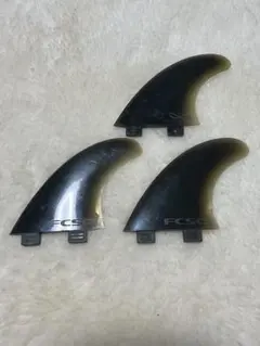 FCS M5 ソフトフレックス　サーフボードフィン 3枚セット