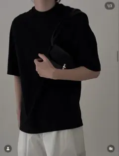 【新品未使用タグ付き】digne half sleeve T