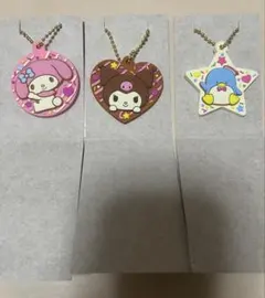 サンリオキャラクターズ Love！ラバ星チョコクランチ ラバーマスコット3種