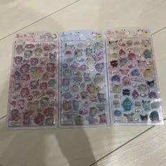 3種セット　うるちゅる　サンリオ　うるちゅるPOPシール