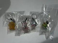 おじゃる丸めじるしアクセサリー　4個セット