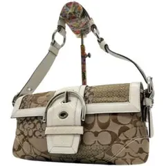 Coach Shoulder Bag Soho Patchwork Y2k