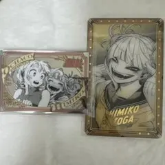 ヒロアカ展パブミラー風アクリルステッカー　クリアカードトガヒミコ