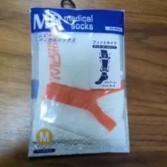 MB メディカルソックス フィットタイプ M ホワイト