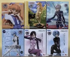 エヴァンゲリオン　フィギュア6点