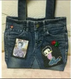ハンドメイド　トートバッグ