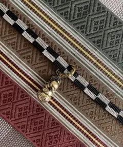 帯留め　帯飾り　着物　財招豚　帯留め　着物小物