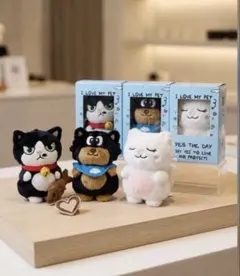 マウスラビット　キーリング3体セット　イェソン　ぬいぐるみ　YESTHEDAY マウスラビット キーリング3体セット イェソン ぬいぐるみ YESTHEDAY