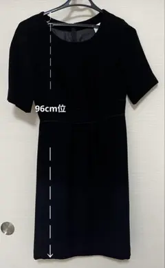 礼服　ブラックワンピース　7号