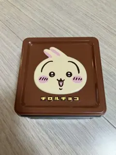ちいかわ　チロルチョコ 缶のみ　うさぎ　小物入れ　チョコ缶　チロル缶のサムネイル