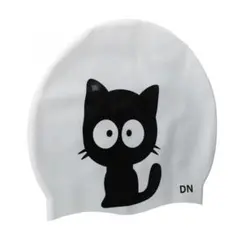 シリコン キャップ　黒猫　子猫