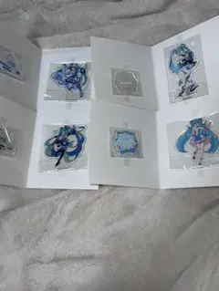 8個セット！初音ミク　39の日記念くじ　Ｄ賞　描き下ろしクリアスタンド