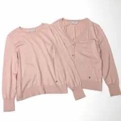 MACKINTOSH LONDON アンサンブルニット ピンク 38 コットンのサムネイル